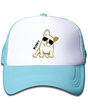 French Bulldog Baby-Boy Handsome Flat Hat Adjustable Baseball Caps