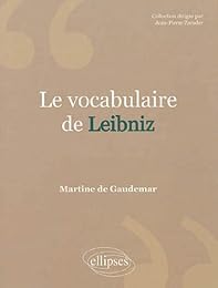 Le  vocabulaire de Leibniz