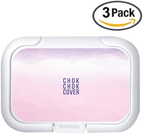 VERAS Wet Tissue Wipe Re-Usable Cover 3-pack (WHITE) Travel cap for Baby