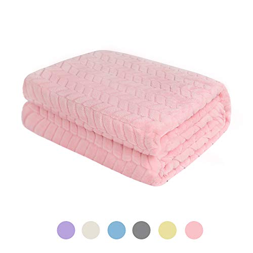Rest-Eazzzy Baby Blanket Soft Cozy Baby Nursing Blanket Solid Color Fuzzy Blanket Toddler Infant Receiving Blanket Unisex Throw Blanket for Crib, Stroller, Travel, Outdoor