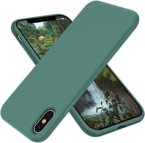 Amazon.com: Apple iPhone X Silicone Case - Black : Cell Phones