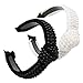 POVETIRE Headband Holder Hair Bows Organizer for Girls, Hanging Scrunchie Holder Hair Accessories Display Stand Organizer Wall Decor for Toddler Girls Woman Room