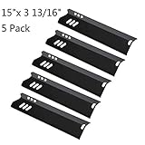 GasSaf 15 inch Heat Plate Replacement for Backyard GBC1460W, GBC1461W, Dyna-glo DGF510SBP, DGF510SSP, Uniflame GBC1059WB, BHG and Others, Porcelain Steel Heat Shield Tent(15