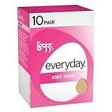 L'eggs Everyday Knee Highs RT 10 Pair, Suntan, Size - 1 Size