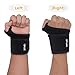 Toplus Carpel Tunnel Hand Brace Wrist Wraps Brace Support for Weight Lifting, Strength Training, Bodybuilding with Thumb Loop- Fits Both Hands - One size fits all Men and Women