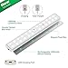 Under Cabinet Lighting,Wireless 24 LED Light 3 Packs with Built-in 1000mAh Rechargeable Battery,Motion Sensor Night Light-Security Dimmable,Portable Magnetic Closet Light for Closets/Stairs/Kitchen
