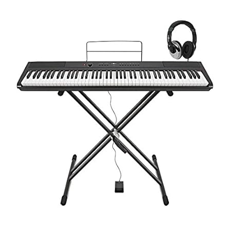 Piano de Escenario SDP de Gearmusic  Soporte Pedal y Auriculares