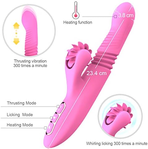 Rabbit Lifelike Toys for Women Handheld Six Toys for Female Waterproof Adullt Toys Vìbrátor for Couples Multi Speeds USB Rechargeable High Frequency Wand Birthday New Gifts T-Shirt