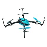 Dromida Verso Ready-To-Fly Radio Controlled Electric-Powered Inversion Drone with Radio System, Batteries and Charger (Blue)
