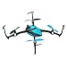Dromida Verso Ready-To-Fly Radio Controlled Electric-Powered Inversion Drone with Radio System, Batteries and Charger (Blue)