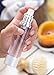 JUVITUS 1.7 oz Airless Silver Matte Clear Acrylic Spray Bottle (6 Pack)