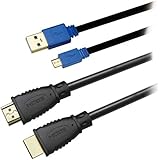 iMW HDMI + USB Cable Pack for PlayStation 4