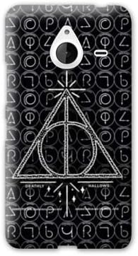 Case Microsoft Lumia 640 XL WB License Harry Potter Pattern - Hollows Triangle N