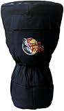 Black CustomFit Djembe Case by Freedom Drums-20