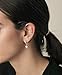 Star Huggie Hoop Earrings, Small 925 Sterling Silver Ear Cuff Dainty Minimalist Earrings