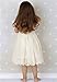Bow Dream Lace Vintage Flower Girl's Dress Ivory 6
