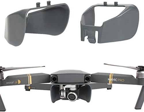 Aterox Compatible With Upgrade Version Lens Hood Sun shade Anti-Glare Gimbal Cover Camera Guard protector DJI Mavic Pro / Platinum