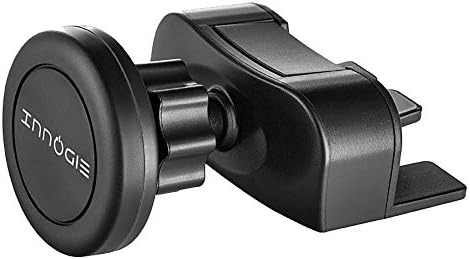 Innogie iD Series Universal Car Phone Mount, Cell Phone Holder for CD Slot, Car Accessories for iPhone 7 Plus 6s Plus SE Andorid and other Smartphones-Retail Black