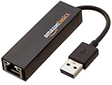 AmazonBasics USB 2.0 to 10/100 Ethernet Port LAN Internet Network Adapter