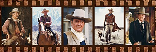 MasterPieces John Wayne Forever In Film Panoramic Jigsaw Puzzle, 1000-Piece
