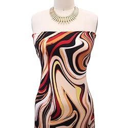 Texco Inc 60" Wide Printed 4-Way Stretch Venezia