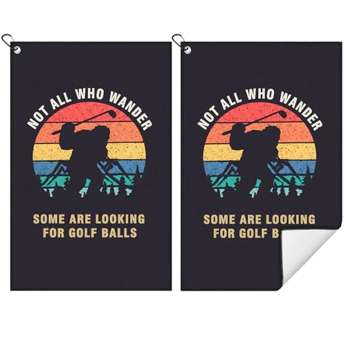 HunnmingRe Funny Golf Towel Clip Not All
