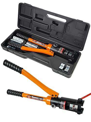 AMZCNC Industrial Hydraulic Cable Lug Crimper