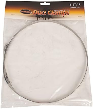 Duct Clamps 10" 2 Pack