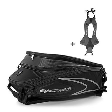 Tankrucksack Yamaha FJR 1300 Bagster Evosign 4898C1 20-30 Liter schwarz + Befestigung Easy Road