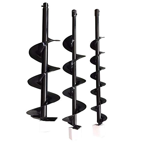 image for Eapmic 52cc 2-Stroke 2.3HP Gas Powered Post Hole Digger Borer Ground F