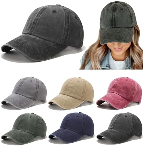 Amazon.com: 4 Packs Men Women Baseball Sun Hats Summer  display picture 3