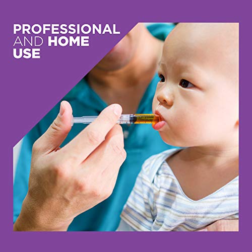 Care Touch Luer Slip Oral Syringes Disposable 3mL Oral Syringes No