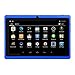 Tagital® 7'' Quad Core Android 4.4 KitKat Tablet PC, HD Screen 1024x600, 8GB, Dual Camera, Netflix, Skype, 3D Game Supported (Blue)