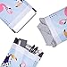 Metronic 100 Pack 10x13 Flamingo Design Poly Mailer Envelopes Shipping Bags with Self Adhesive, Waterproof and Tear-proof Postal Bags