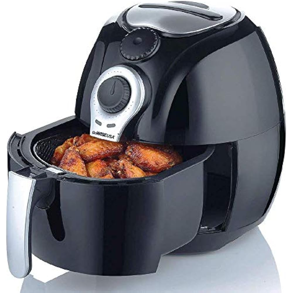 GoWISE USA Fryers 3.7Quart Dial Control Air Fryer, GW22622 Kitchen