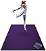 Premium Large Yoga Mat - 6' x 4' x 8mm Extra Thick & Comfortable, Non-Toxic, Non-Slip, Barefoot Exercise Mat - Yoga, Stretching, Cardio Workout Mats for Home Gym Flooring (72