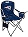 Coleman NFL Cooler Quad Folding Tailgating & Camping Chair with Built in Cooler and Carrying Case, New England Patriots