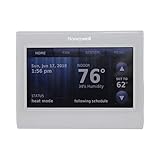 Honeywell TH9320WF5003 WiFi 9000 Color Touchscreen Thermostat, Works with Alexa, Needs 'C' Wire