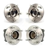 Front Rear Wheel Bearing & Hub Assembly Kit For