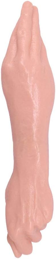 Deengun Double Head Hand Shape Amal Рlug Ḟingѐr Fist Dilddo Adullt Ṡѐx Toys