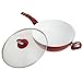 Bialetti Aeternum Red Glass Cover, 12-inch