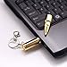 D-CLICK TM 4GB/8GB/16GB/32GB/64GB/Cool USB High speed Flash Memory Stick Pen Drive Disk (8GB, Golden Bullet)