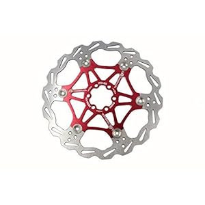 Snail Bike schijfrem Rotor drijvend MTB rotoren 203 mm, rood