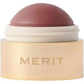 Flush Balm Cream Blush Stick - Fragrance Free, Blendable, Natural Radiant Finish, Buildable Color for Cheeks &amp; Lips - Color: Bespoke - (Medium Pink Brown)