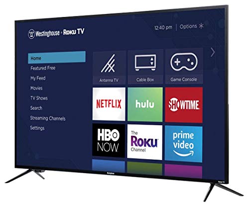 Westinghouse 43 inch Roku 4k Ultra HD LED Smart TV with HDR (Renewed)