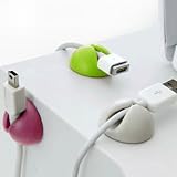 Generic SUNOAD New 6 pcs Design Smart Wire Cable Drop Clip Line Fixer Organizer Holder