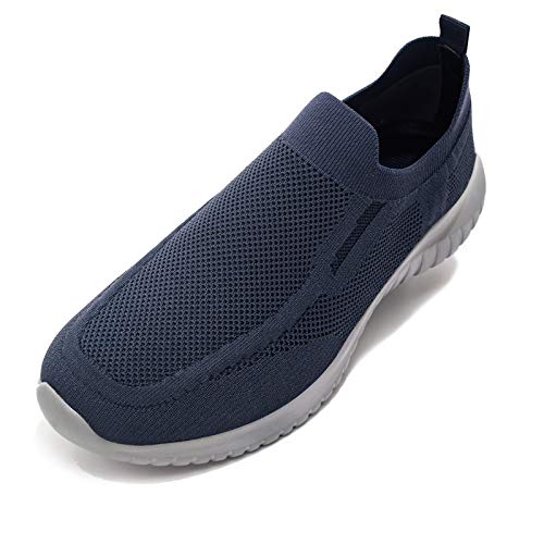 Zuwoigo Men's Mesh Walking Shoes Slip On Loafer Casual Comfortable