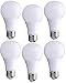 Bioluz LED 40 Watt LED Light Bulbs (Uses 6 Watts) ECO Series Warm White 2700K LED Light Bulbs 6-Pack primary