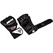 RDX MMA Gloves for Grappling Martial Arts Training | D. Cut Palm Maya Hide Leather Sparring Mitts| Perfect for Cage Fighting, Combat Sports, Punching Bag, Muay Thai & Kickboxing