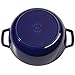 Staub Cast Iron 3.75-qt Essential French Oven - Dark Blue, Made in France